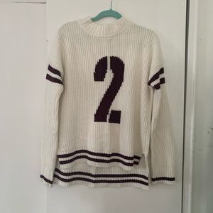 Hollister Varsity Mock Neck Sweater